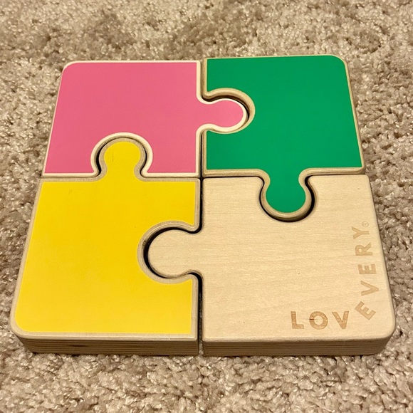Lovevery Toys Lovevery Chunkyjigsaw Puzzle From Companion Play Kit